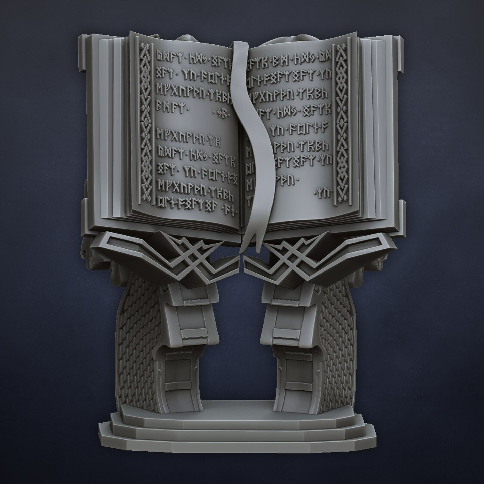 Dwarf King Character on throne (dragons lake) dwarfs - resin miniatures - 28 mm - 4