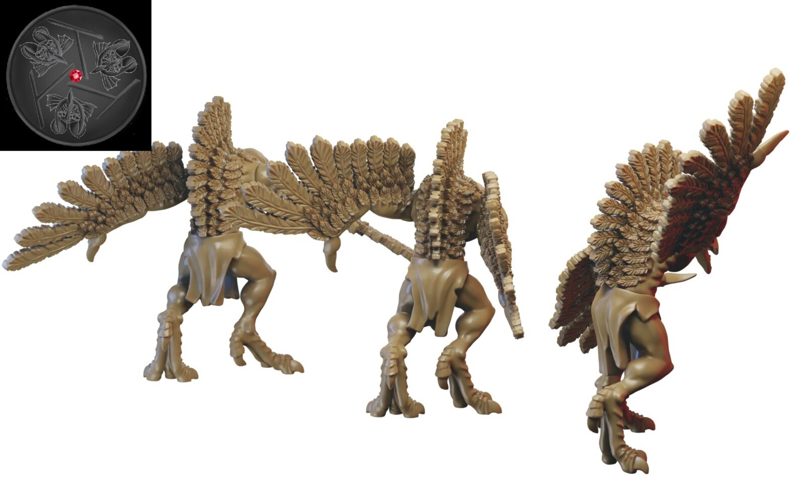 Vargheists (ilhadiel) vampire counts - wargames - resin miniatures - 28 mm - 2